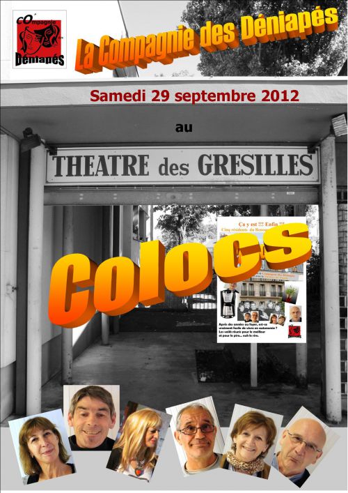 Colocs au Théâtre des Grésilles / 29 sept 2012