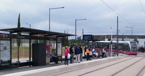 1er sept 2012 - Jour d'inauguration du tramway - station Université