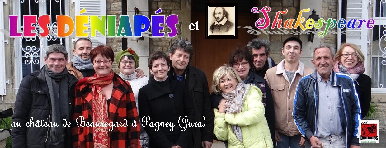 Quand les Déniapés rencontrent Shakespeare au château de Pagney (Jura)