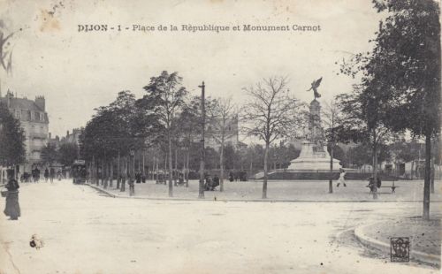 Dijon Place de la République en 1908