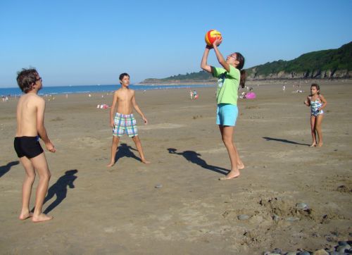 Volley à la plage Bonaparte