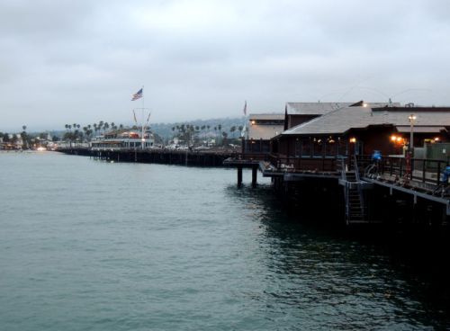 Santa Barbara, la jetée en bois..