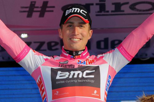 Taylor Phinney 1er premier maillot rose du Tour d'Italie 2012