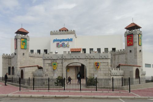 Le Playmobil Fun Park, avec l'une des 3 usines européennes de la marque