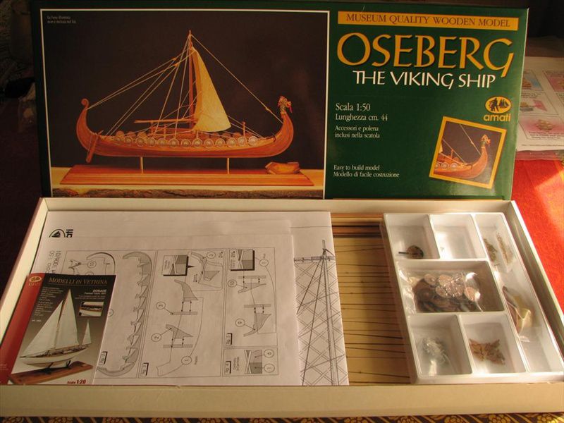 L' Oseberg, Drakkar viking au 1/50 - MARC'S SHIPS