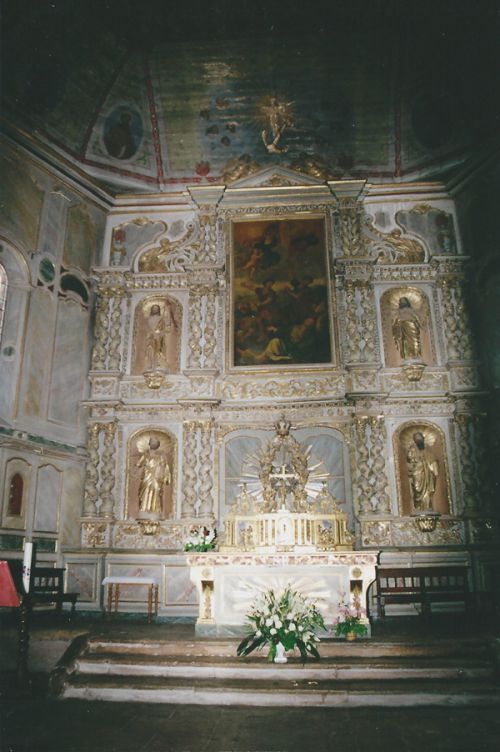 intérieur de l'église