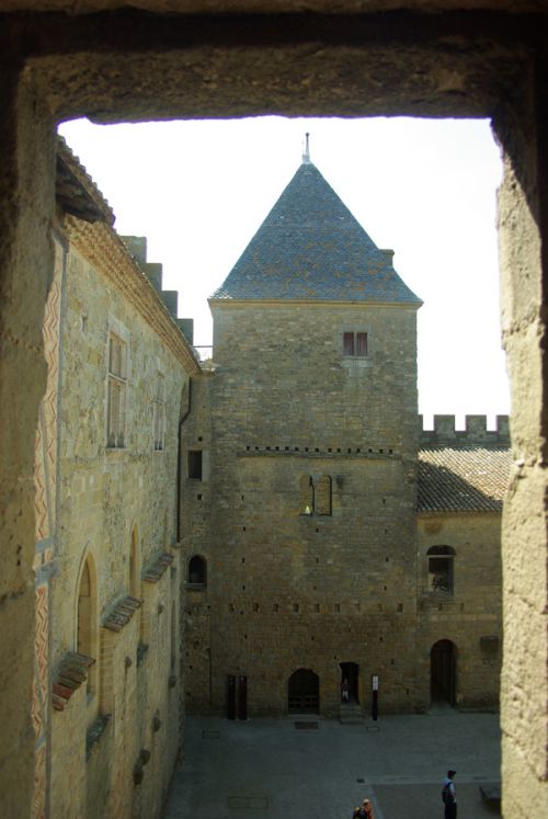 cour intérieur du château