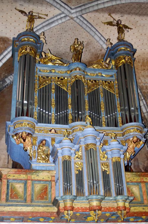 l'orgue de la cathédrale