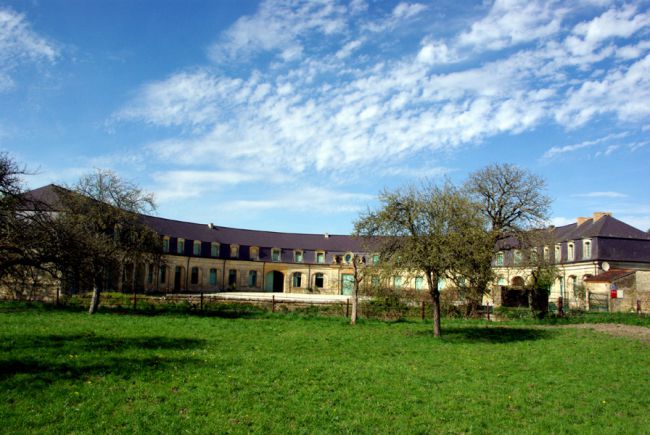 vue générale du haras de Buzancy (Ardennes)