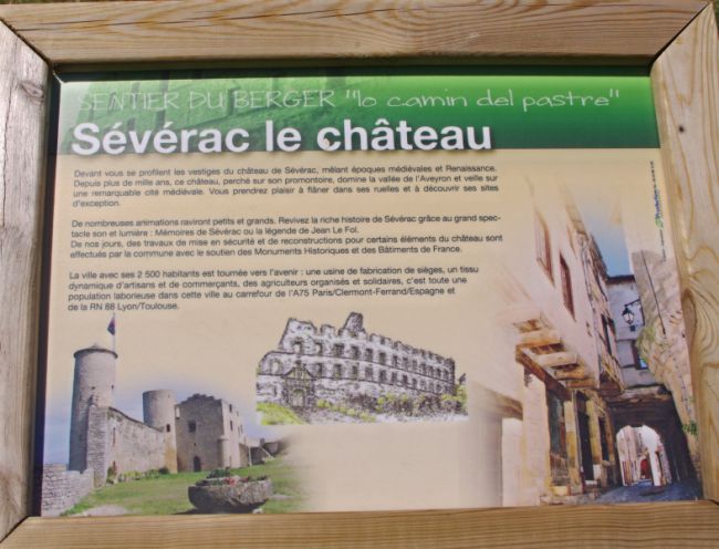 descriptif de Severac le château