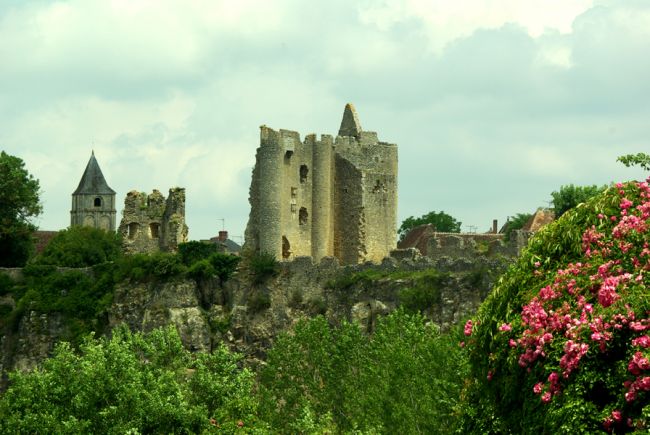 une autre vue d'Angles sur l'Anglin