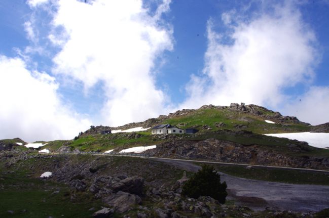 La maison sur la colinne