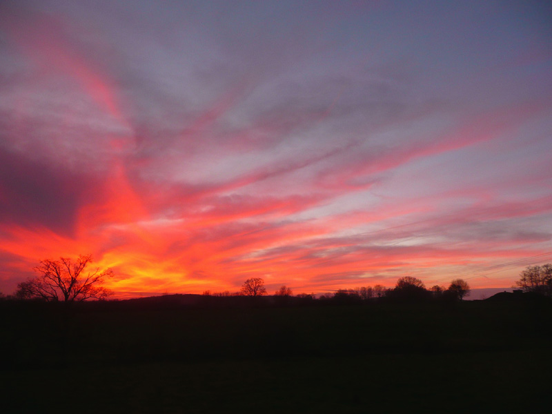 Joli coucher de soleil