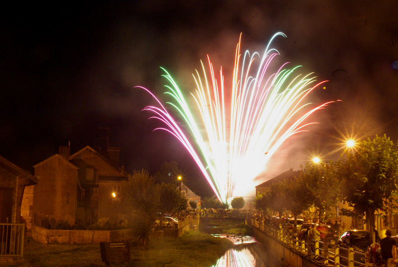 feux d'artifice à Vrigne