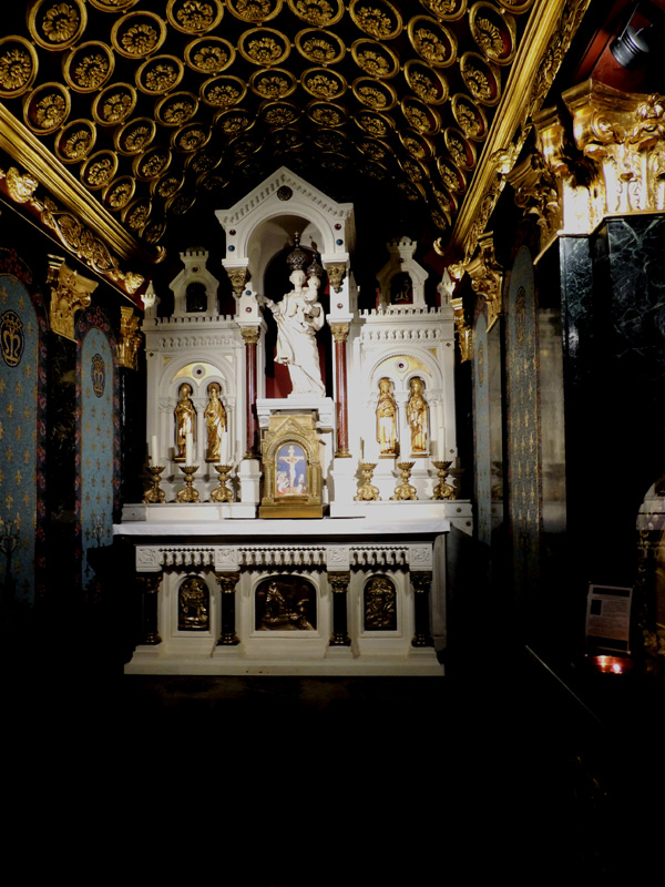 la chapelle de la encontre à Notre-Dame du Laus