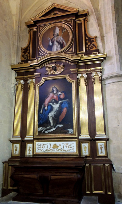 Une des chapelles de la cathédrale du Saint Sacrement de Sarlat