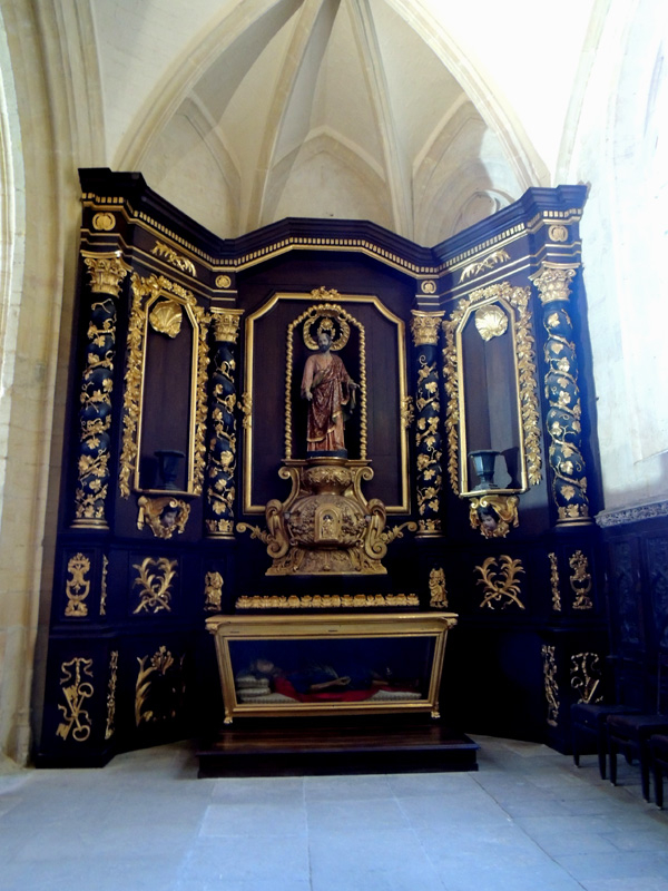 Relique de la cathédrale du Saint Sacrement de Sarlat