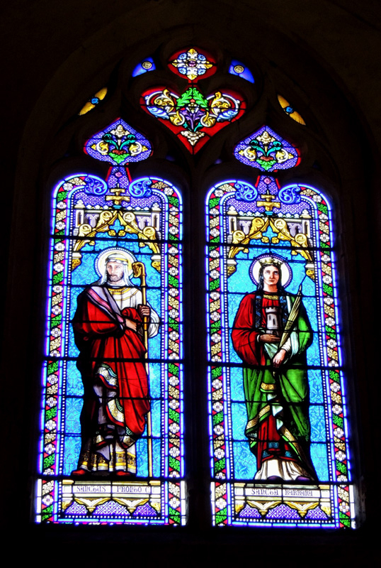 Un autre vitrail de la cathédrale du Saint Sacrement de Sarlat