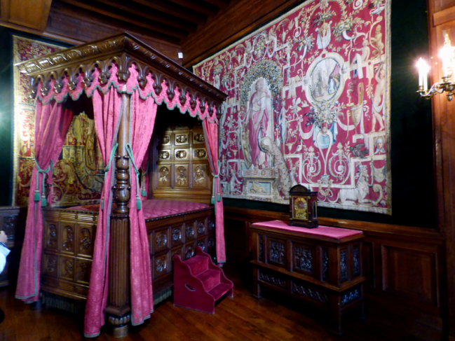 une des chambres du château de Pau
