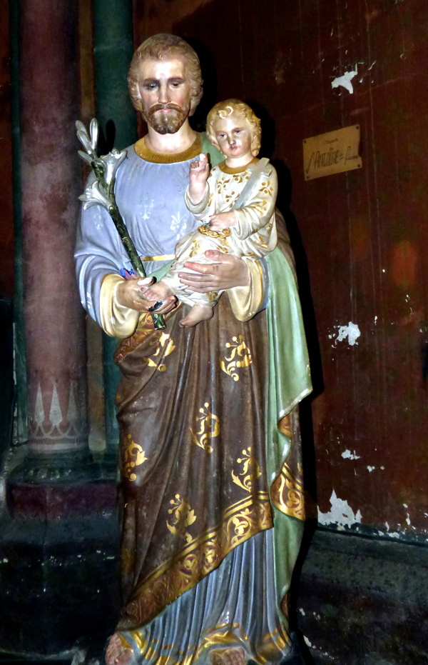 Saint Joseph dans la cathédrale d'Oloron