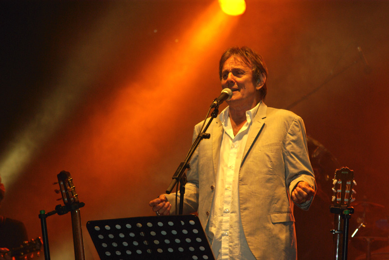 Murray Head lors de sa venue à Festi-Meuse à Vireux-Wallerand en 2010