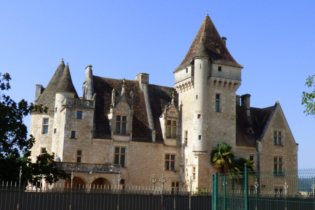 Chateau des Milandes dans le Périgord