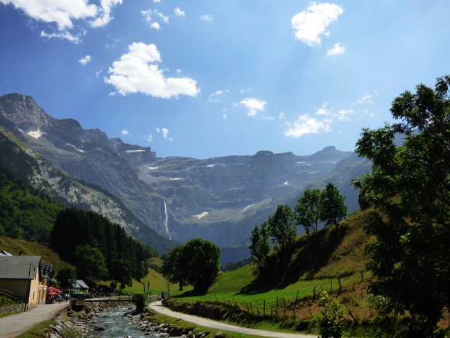 Vue sur le cirque de Gavarnie