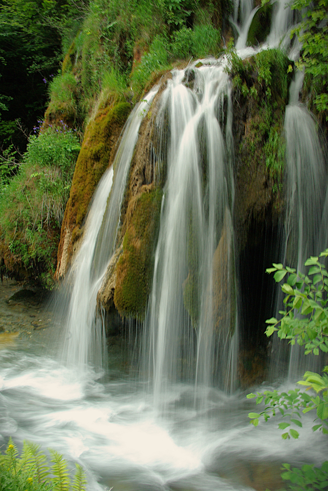 Cascade d'Aydius dans la vallée d'Aspe dans les Pyténnées