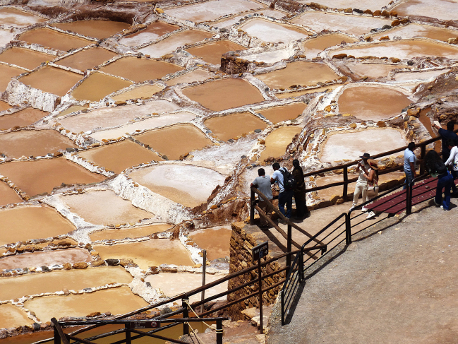 Mine de sel de Maras au Pérou