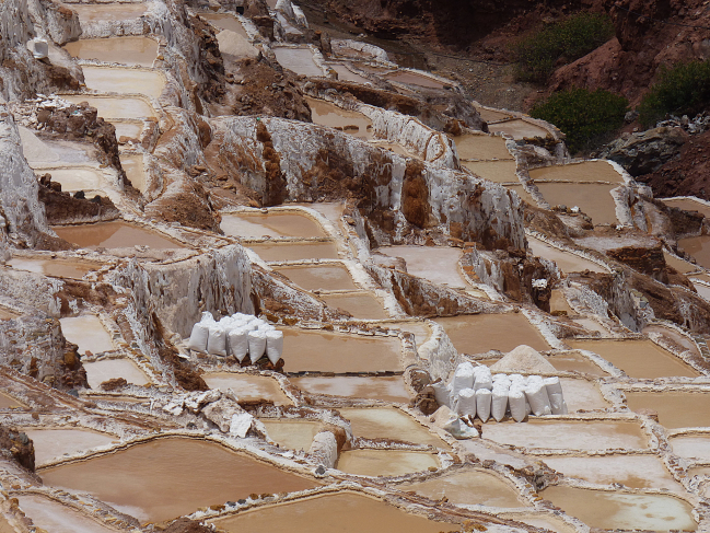 Mine de sel de Maras au Pérou