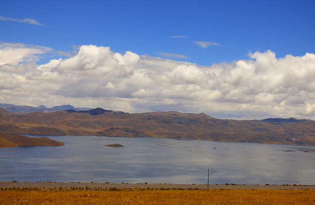 Lac à Punto à 4444 mètres d'altitude