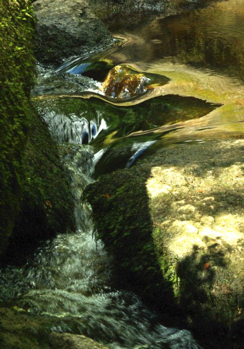 Effets d'eau à Huelgoat (Bretagne)