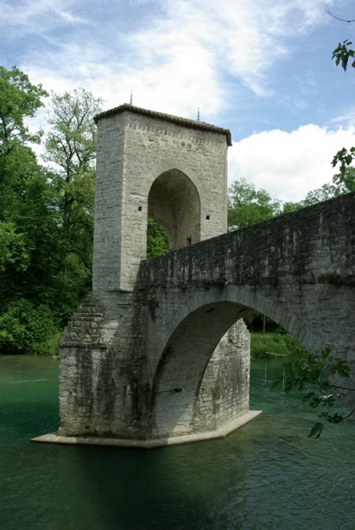 Vue du pont sous un angle différent