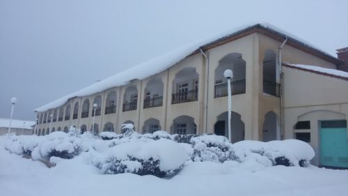 L'institut sous la neige Janvier 2015