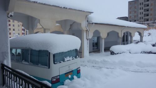 L'institut sous la neige Janvier 2015