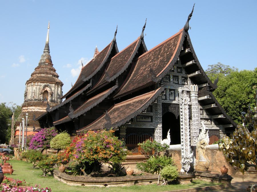 Temple de Chiang Mai (Thailande)