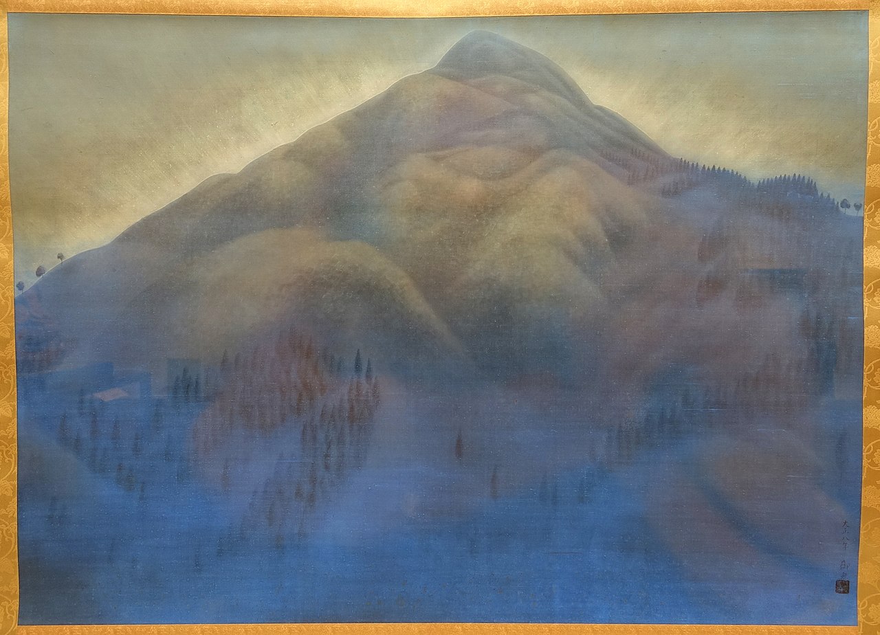 1280px-Mount_Hiei,_by_Hayami_Gyoshu,_dated_1920_AD,_color_on_silk_-_Tokyo_National_Museum_-_Ueno_Park,_Tokyo,_Japan_-_DSC09281
