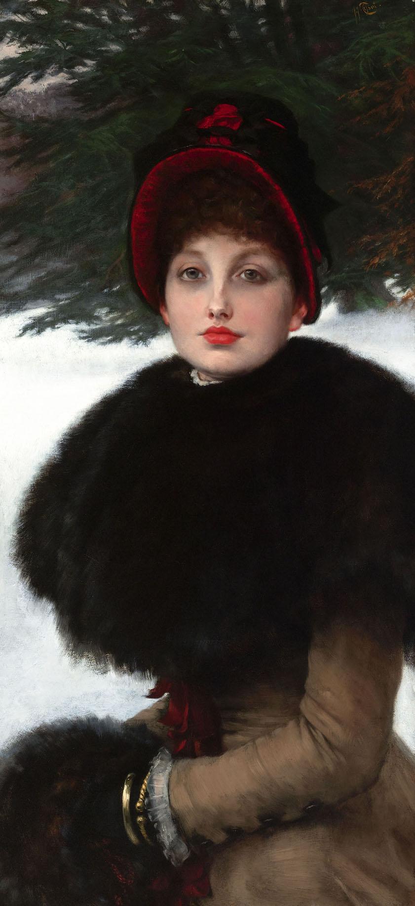 A-Winter-s-Walk-Promenade-dans-la-neige-by-James-Jacques-Joseph-Tissot