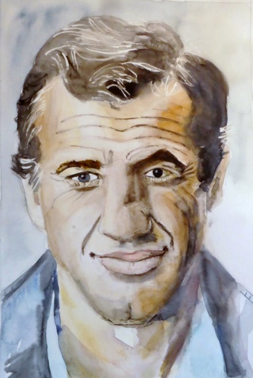 Belmondo aquarelle 006