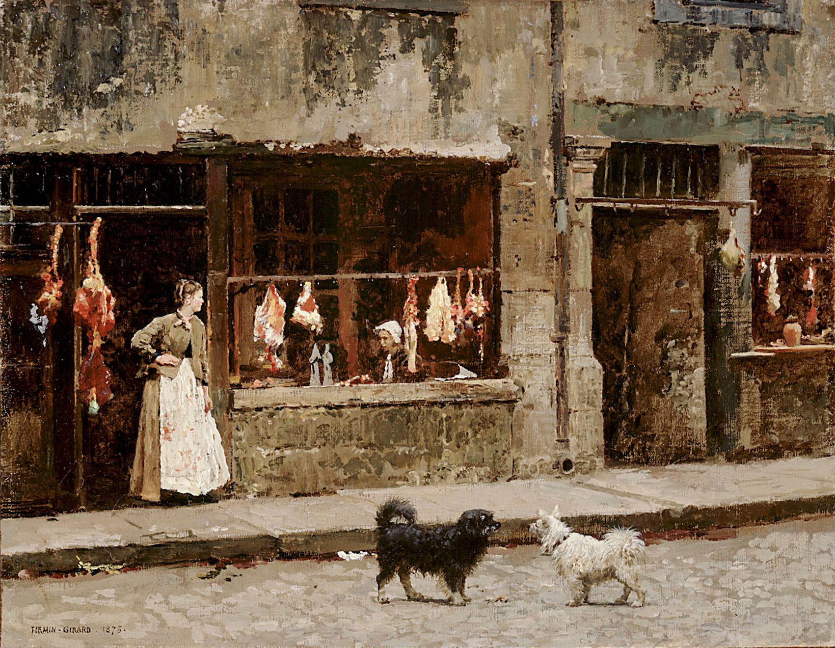 Marie-François-Firmin_Girard_-_The_Street_in_Paris_-_A_I_310_-_Finnish_National_Gallery