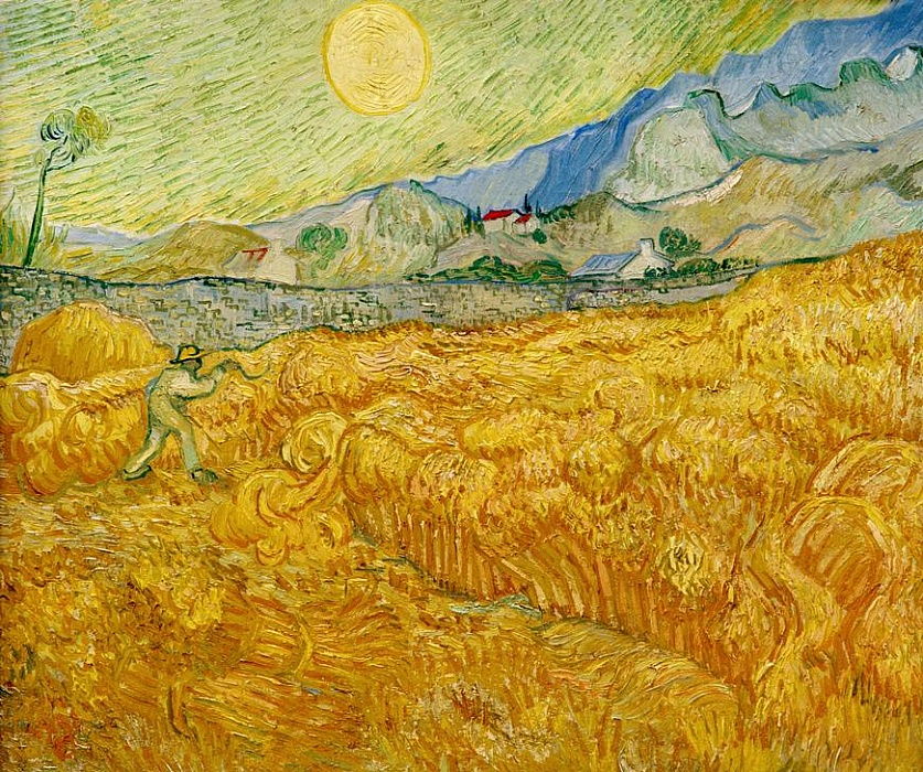Vincent van Gogh - Die Ernte - (MeisterDrucke-680595)