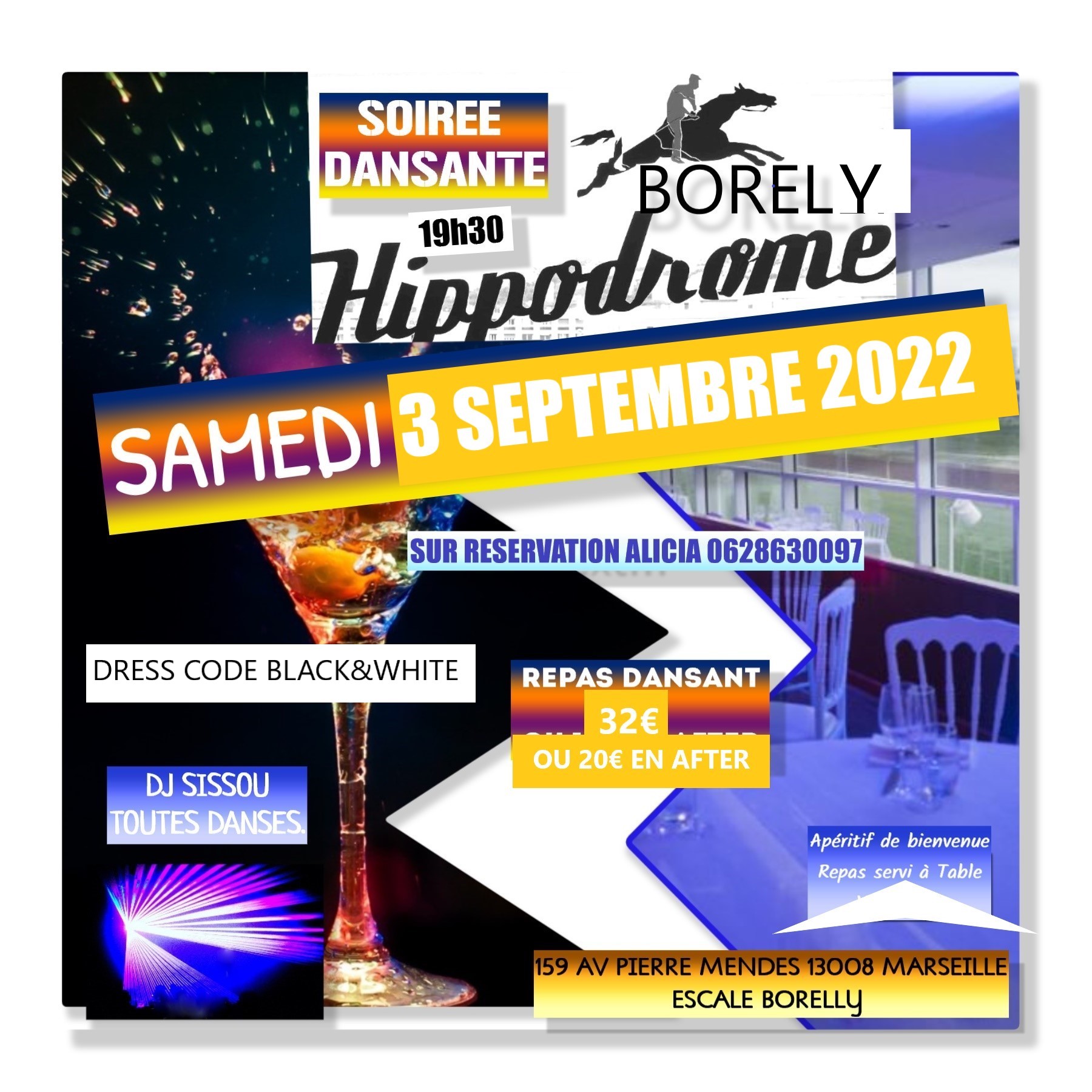 SOIREE 3 SEPTEMBRE 2022 BORELY BON