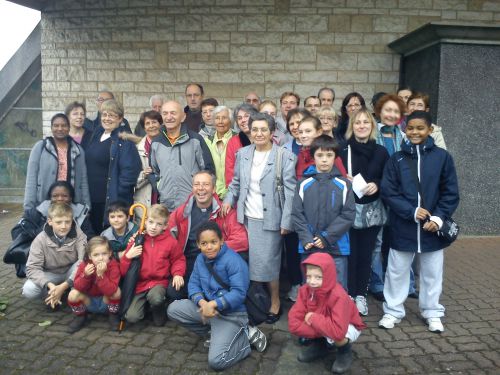 Photo de groupe avant le départ. cheese ...!