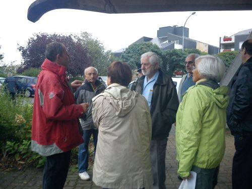 Briefing avant le départ pour Roézé