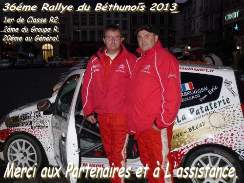 Rallye du Bethunois 2013