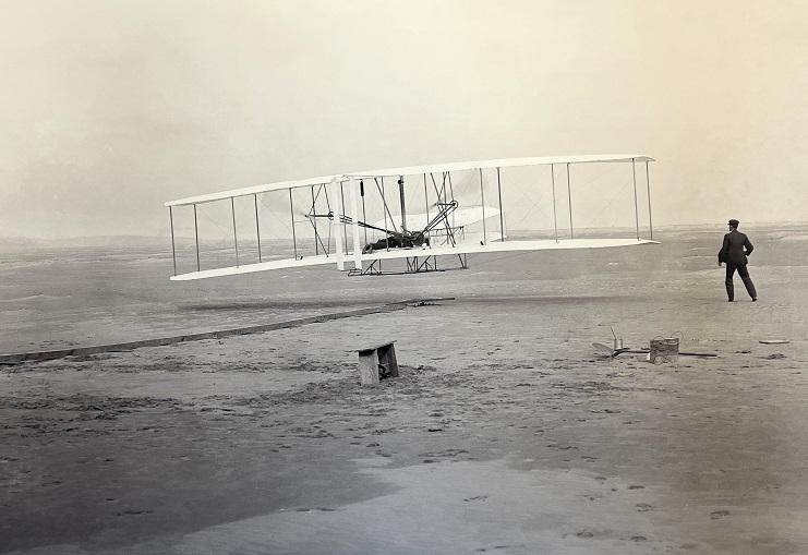 Caroline du Nord (8) Outer Banks Colington Island Musée des Frères Wright.JPG