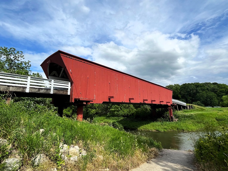 Iowa (17) Madison  Rosemna Covered Bridge 1883.JPG