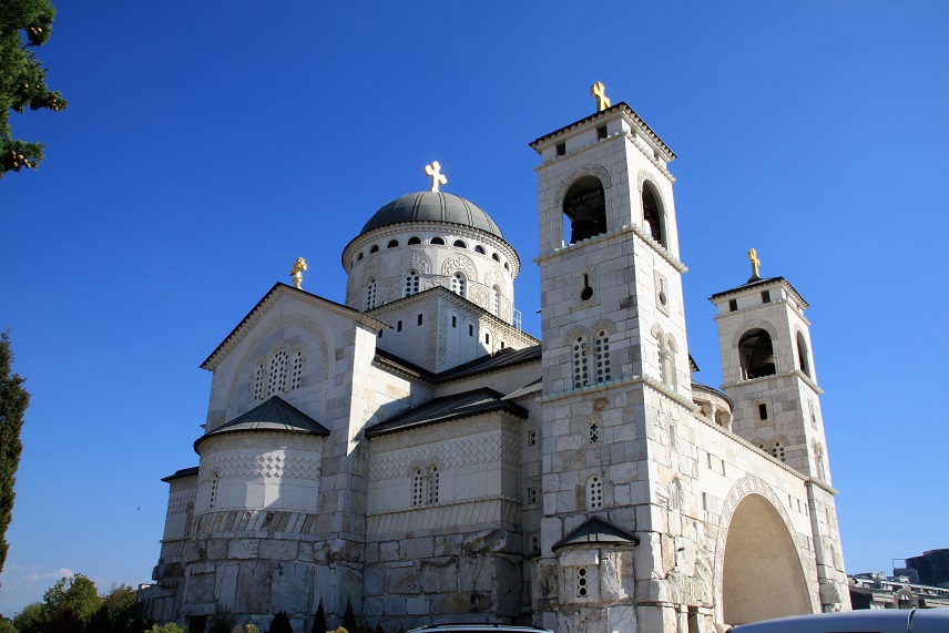 Podgorica (8) Eglise Cathédrale de la Résurrection du Christ.JPG