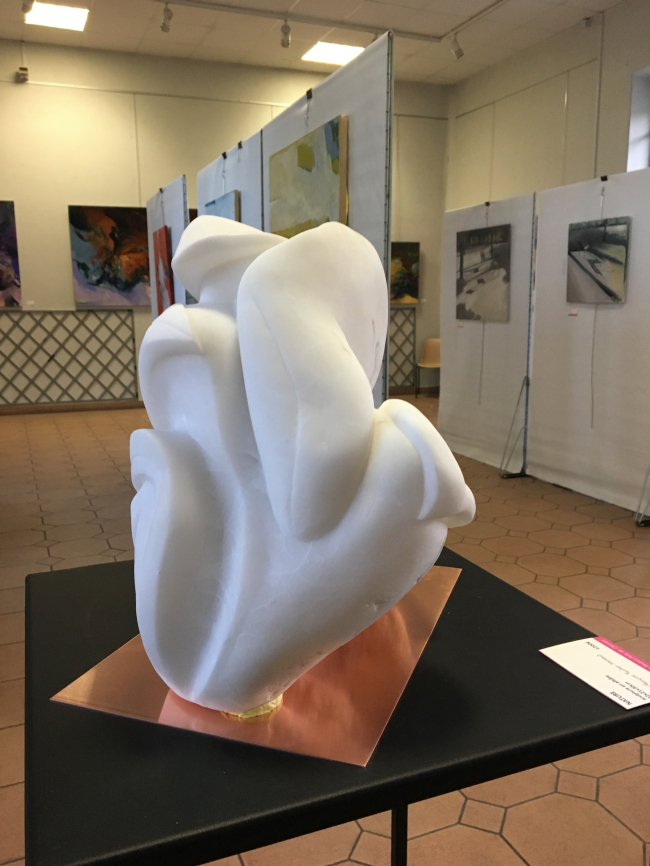 Salon d’hiver 2019- SBAC-Clamart - Sculpture en albâtre 