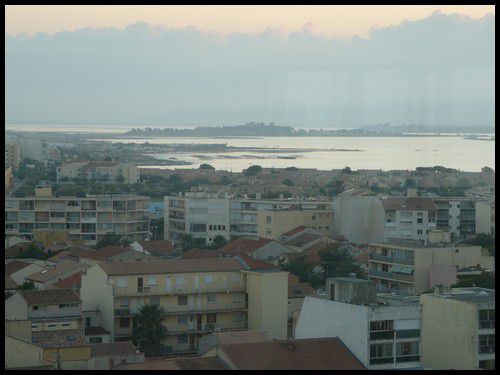 Palavas les flots vu du restaurant 